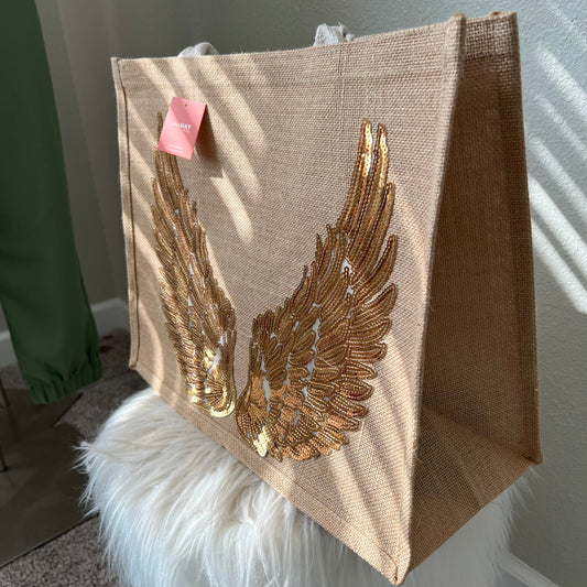 Bag De Juta Golden Wings